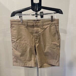 Men's Nordstrom Brand Tech Smart Slim Fit Khaki Shorts Size 32